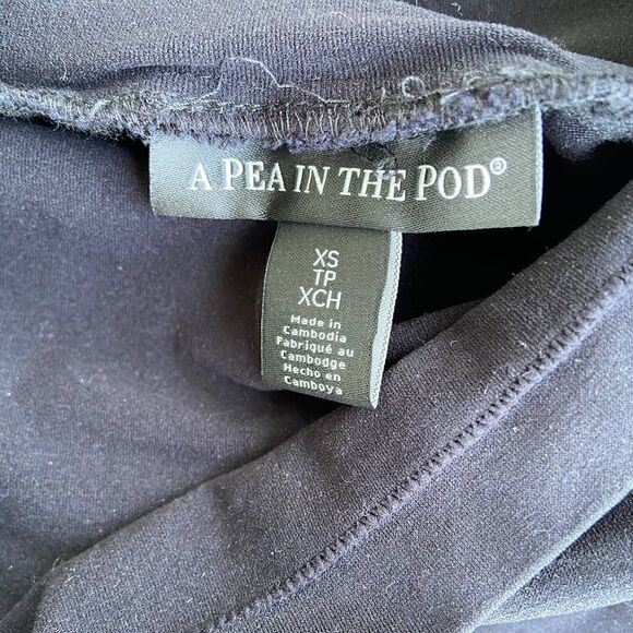 NEW A Pea in the Pod Black Skinny Maternity Pants - Picture 3 of 3